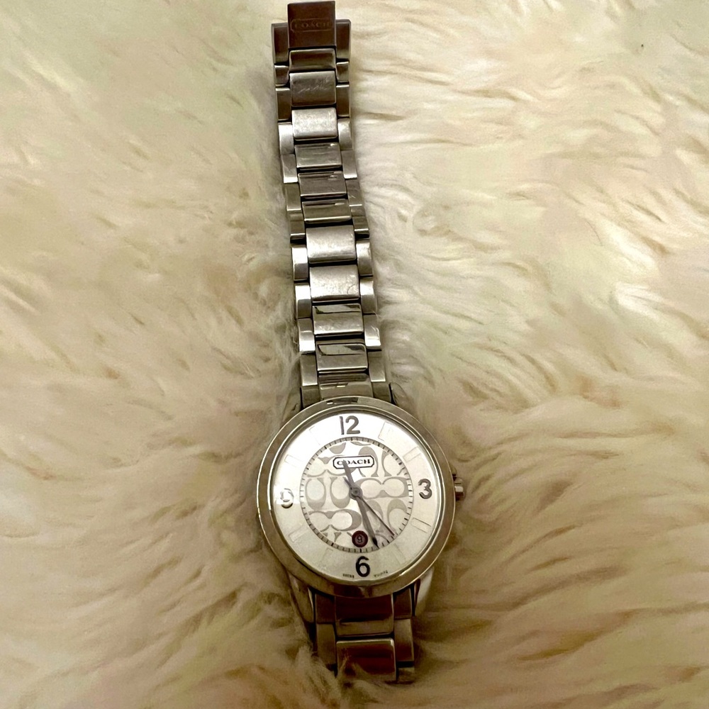 Coach watch with date